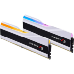 G.SKILL Trident Z5 RGB Series 32GB (2x16GB) DDR5 Dual Channel Desktop Memory Kit, 6000 MT/s Memory Speed, CL32-38-38-96 Latency, 1.35V, Intel XMP 3.0, 288-Pin, White | F5-6000J3238F16GX2-TZ5RW