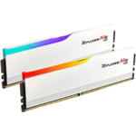 G.SKILL Ripjaws M5 RGB Series 64GB (2x32GB) DDR5 Dual Channel Desktop Memory, 6000 MT/s Memory Speed, CL32-38-38-96 Latency, 1.40V, Intel XMP 3.0, White | F5-6000J3238G32GX2-RM5RW