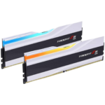 G.SKILL Trident Z5 RGB Series 32GB (2x16GB) DDR5 Dual Channel Desktop Memory Kit, 6400 MT/s Memory Speed, CL32 CAS Latency, 1.40V, Intel XMP 3.0, 288-Pin, White | F5-6400J3239G16GX2-TZ5RW