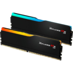 G.SKILL Ripjaws M5 Series (Intel XMP 3.0) DDR5 RAM 64GB (2x32GB), 6400MT/s, CL32-39-39-102, 1.40V, Desktop Computer Memory UDIMM, Matte Black | F5-6400J3239G32GX2-RM5RK