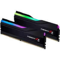 G.Skill Trident Z5 RGB Series 64GB (2x32GB) DDR5 Dual Channel Desktop Memory Kit, 6400 MHz Memory Speed, CL32 CAS Latency, 1.40V, Intel XMP 3.0, 288-Pin, Matte Black | F5-6400J3239G32GX2-TZ5RK