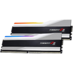 G.Skill Trident Z5 RGB 32GB (16GB x 2) DDR5 Dual Channel Desktop Memory Kit, 6800 MHz Memory Speed, CL34 CAS Latency, Intel XMP 3.0, 1.40V, 288-Pin, Silver | F5-6800J3445G16GX2-TZ5RS