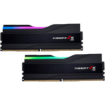 G.SKILL Trident Z5 RGB Series 64GB (2x32GB) DDR5 Dual Channel Desktop Memory Kit, 6800 MT/s Memory Speed, CL34-45-45-108 Latency, 1.40V, Intel XMP 3.0, 288-Pin, Black | F5-6800J3445G32GX2-TZ5RK