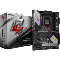 ASRock Z490 PG Velocita LGA 1200 ATX Motherboard, Intel Z490 Chipset, 4 x DDR4 DIMM Slots, 128GB Max Capacity, 2 x PCI E x16, 1 x M.2, 1x 2.5 Gigabit LAN, 1x HDMI & DP, 4x USB 3.2 | 90-MXBBT0-A0UAYZ
