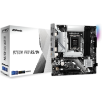 ASRock B760M Pro RS/D4 LGA1700 Mowjat ATX Motherboard, Intel B760 Chipset, 4x DDR4 DIMM Slots, 128GB Max Support, 2.5 Gigabit LAN, 1x PCIe 4.0 x16, 1x Hyper M.2, 1x HDMI/DP | 90-MXBKL0-A0UAYZ