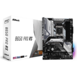 ASRock B650 Pro RS AM5 ATX Motherboard, AMD B650 Chipset, Supports 128GB Dual Channel DDR5, 2.5 Gigabit LAN, 1 x M.2, PCIe Gen3x2 & SATA3, HDMI 2.1 / DisplayPort 1.4, USB 3.2 / USB 2.0 | 90-MXBL10-A0UAYZ