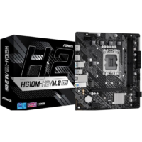 ASRock H610M-H2 M.2 DDR5 Mowjat ATX Motherboard, LGA 1700 Socket, Supports Intel Pentium Processors, 2x USB 2.0, 1x HDMI, PCIe Interface | 90-MXBML0-A0UAYZ