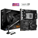 ASRock TRX50 WS LGA 4094 Motherboard for AMD Ryzen Threadripper PRO 7000 & Threadripper 7000 Series, Supports Dual Channel DDR5, Multiple PCIe 5.0 Slots, Advanced Cooling Solutions, USB 4.0 | 90-MXBN40-A0UAYZ