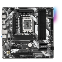 ASRock B760M Pro-A Mowjat ATX Motherboard, LGA1700, Supports 14th/13th/12th Gen Intel® Core™ Processors, Dual Channel DDR5 (Up to 7200+ OC), PCIe 5.0 x16, HDMI & DisplayPort, 2.5G LAN, USB 3.2 Type-C | 90-MXBNF0-A0UAYZ - Image 2