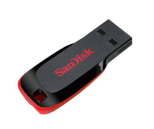 963052ce6d6555bbfdf709f0bb33bb2d-md Sandisk 128GB Cruzer Blade USB Drive | SDCZ50-128G-B35 - Image 1