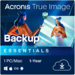 Acronis True Image Essentials, 1 PC, 1 Year, Digital License | TIE