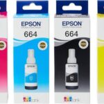Epson EcoTank 664 Genuine Multipack Ink Bottles