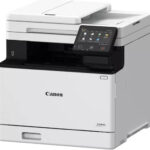Canon i-SENSYS MF752Cdw Multi-Funtional Laser Printer, Print, Copy, Scan, Up to 33ppm Print Speed, 5" LCD Color Touch Panel, Up to 1200 x 1200 dpi Print Resolution, 50-Sheet ADF, White | 752cdw