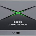 Ezcap333 GAMELINK 4K HD Video Capture Type-C USB3.0 Video Capture Box Up to 2160p 30fps Live Streaming Recorder Microphone Line Input Headset Output, 2x HDMI / 1X USB Type C, Black| Ezcap333