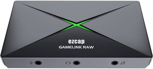Video Capture Cards2 Ezcap333 GAMELINK 4K HD Video Capture Type-C USB3.0 Video Capture Box Up to 2160p 30fps Live Streaming Recorder Microphone Line Input Headset Output, 2x HDMI / 1X USB Type C, Black| Ezcap333 - Image 1