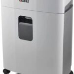 Dahle PaperSAFE PS 240 Shredder, 10 Sheets Of A4 Paper In One Pass, Oil & Hassle Free, 25 Liter Waste Paper Bin, Maintenance-free & Environmentally Friendly, White | PaperSAFE 240