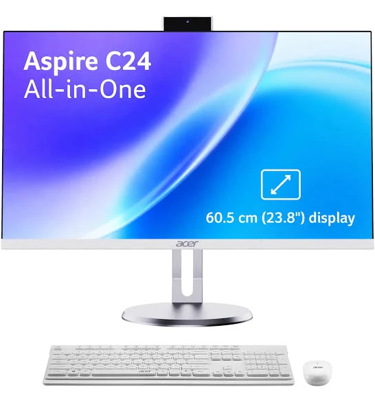 acer2 Acer Aspire C24 All-in-One Desktop - Image 1