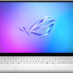 ASUS ROG Zephyrus G14 GA403UM Gaming Laptop, 14" 3K OLED 120Hz Display, AMD Ryzen 9 270, 16GB RAM, 1TB SSD, GeForce RTX 5060 8GB GPU, English KB, Win 11, Platinum White | 90NR0M82-M00030