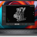 Dell Precision 5490 Workstation Laptop, 14" FHD+ 60Hz Display, Intel Core Ultra 7 165H, 32GB RAM, 512GB SSD, NVIDIA RTX 1000 Ada 6GB GPU, English Keyboard, Windows 11 Pro, Gray | 5490