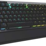 Patriot Viper Gaming V765 RGB Illuminated Mechanical Gaming Keyboard with Media Controls, Kailh Box Switches, 104 Standard Keys, Detachable Magnetic Palm Mount | PV765MBWUXMGM