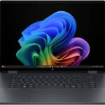HP 16-as0033dx OmniBook X Flip Next Gen AI 2-in-1 Laptop, 16" 2K Touch Display, Intel Core Ultra 7 258V, 32GB RAM, 2TB SSD, Intel Arc 140V Graphics, Windows 11, Eclipse Gray | B5UH2UA