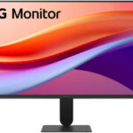 LG 27U411A-B Monitor, 27" IPS Display, FHD Display, 120Hz Refresh Rate, 1ms (MBR) Response Time, Motion Blur Reduction Technology, Dynamic Action Sync, Slim Stand, Black | 27U411A-B.AMAQ