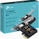 TP-Link 2.5 Gigabit PCI Express Network Adapter, Low-Profile and Full-Height Brackets, Supports Windows 11/10/8.1/8/7, Windows Servers RS 2022/2019/2016/2012 R2/2012/2008 R2, Linux | TX201