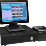 POSBOLT Retail POS System with Software, 15" Display, Intel Core i5-4030U, 8GB RAM, 256GB SSD, Cash Drawer, Barcode Scanner, Vatrix POS Software, USB + LAN Interface | P622